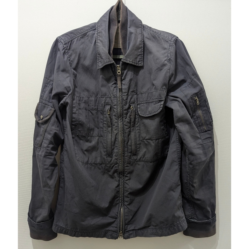 All-Son Utility Jacket Navy Men's Size S